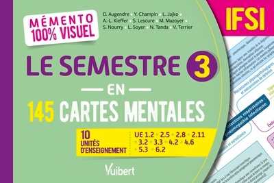 Mémento 100% visuel le semestre 3 en 145 cartes mentales ifsi - Image principale