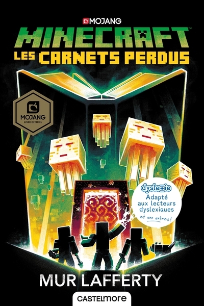 Minecraft officiel, t3 : les carnets perdus (version dyslexique) - Image principale