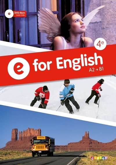 E for english 4e - anglais ed.2013 - manuel de l'élève - Image principale