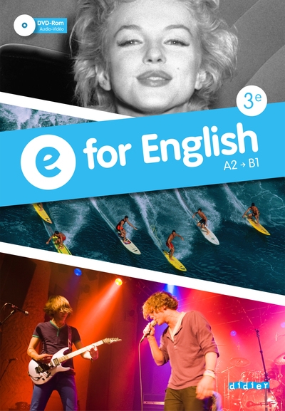 E for english 3e - anglais ed.2014 - livre de l'élève - Image principale