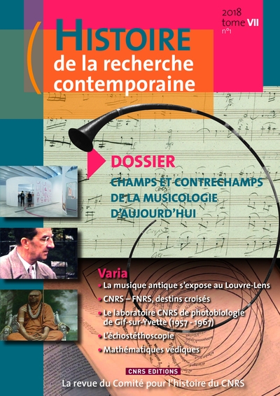 Histoire de la recherche contemporaine - tome 7 nunuméro 1 - Image principale