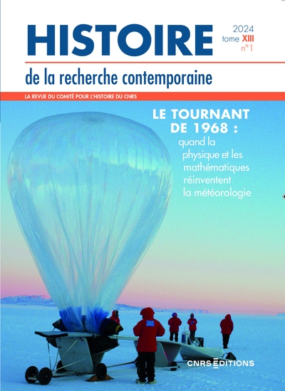 Histoire de la recherche contemporaine 2024 tome xiii n°1 - Image principale