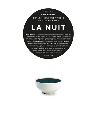 Les cahiers européens de l'imaginaire - numéro 10 la nuit - juillet 2021 - Image principale