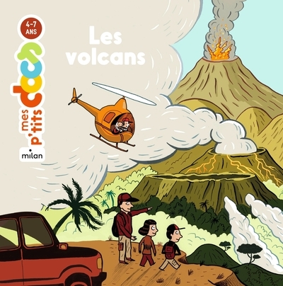 Mes p'tits docs - les volcans - dès 4 ans - Image principale