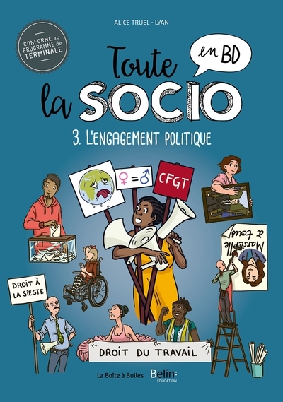 Toute la socio en bd t3 : l'engagement politique - Image principale