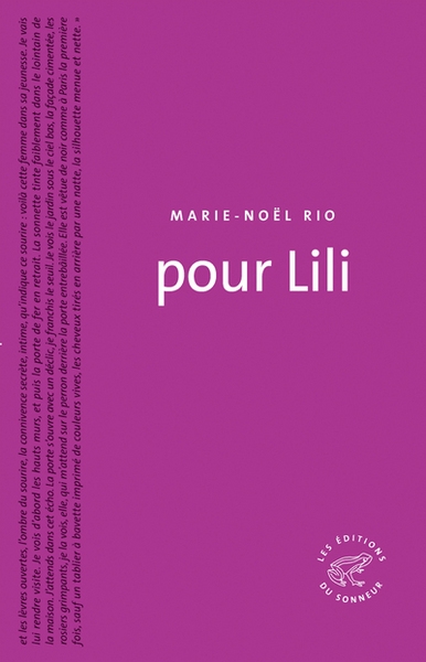 Pour lili - Image principale