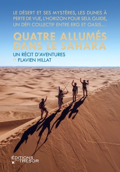 Quatre allumés dans le sahara - Image principale