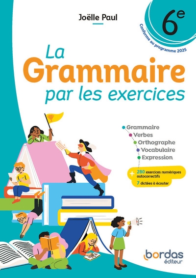 La grammaire par les exercices - 6e - 2026 - cahier - élève - Image principale