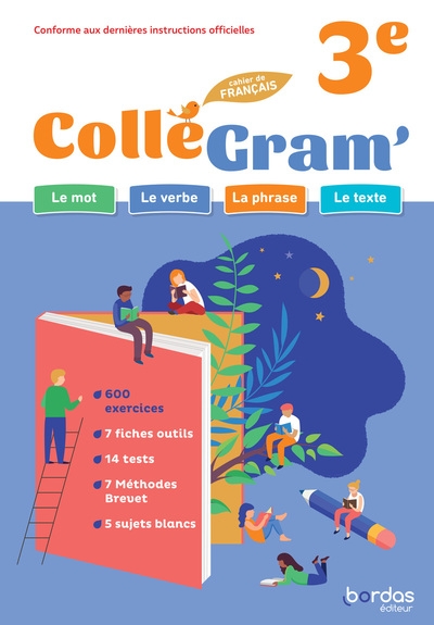 Collégram' - français 3e - 2025 - cahier - élève - Image principale