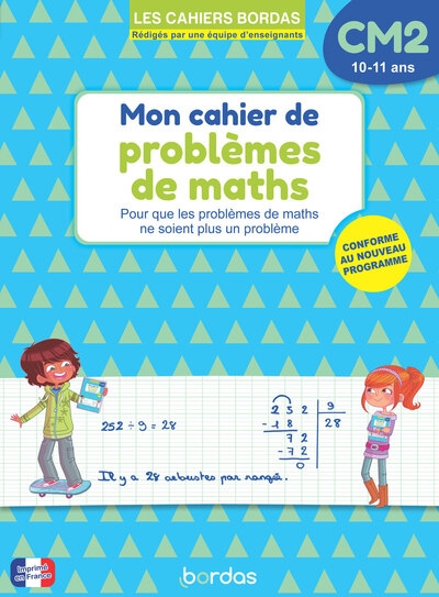 Mon cahier de problèmes de maths cm2 - Image principale