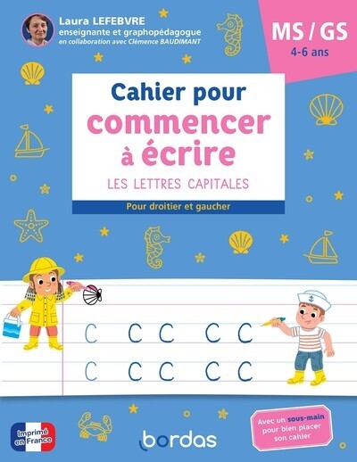 Cahier pour commencer à écrire ms gs - Image principale