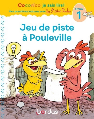Cocorico je sais lire ! 1res lectures avec les p'tites poules - jeu de piste à pouleville niveau 1 - Image principale