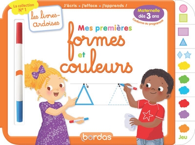 Les livres-ardoises - mes premières formes et couleurs - Image principale