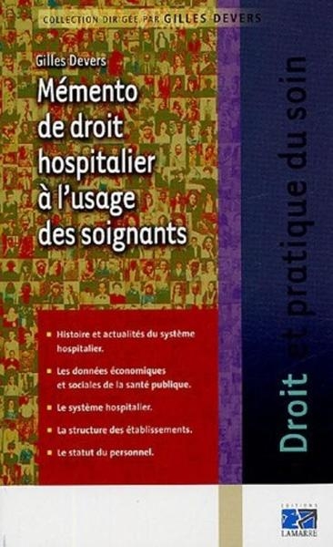 Memento de droit hospitalier - Image principale