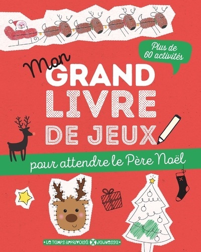Mon grand livre de jeux pour attendre le père noël - Image principale