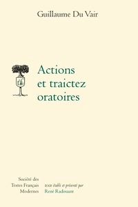 Actions et traictez oratoires - Image principale