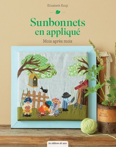 Sunbonnets en appliqué mois après mois - Image principale
