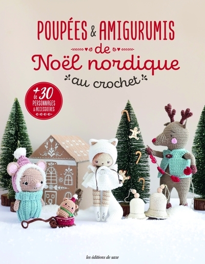 Poupées et amigurumis de noël nordique au crochet - Image principale