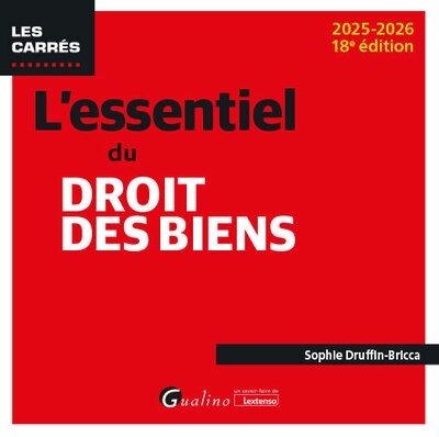 L'essentiel du droit des biens - Image principale