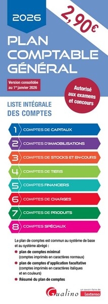 Plan comptable général - 2026 - Image principale