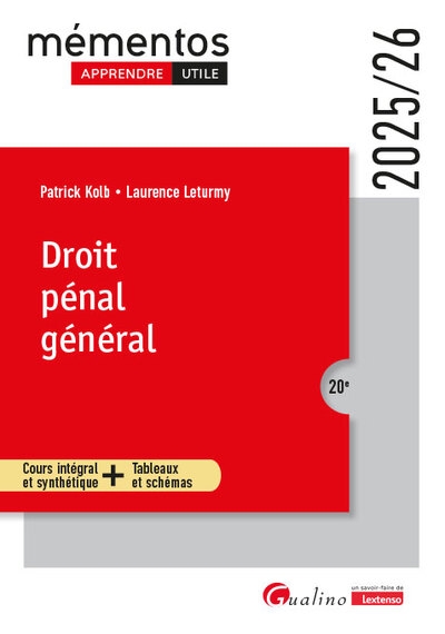 Droit pénal général - Image principale