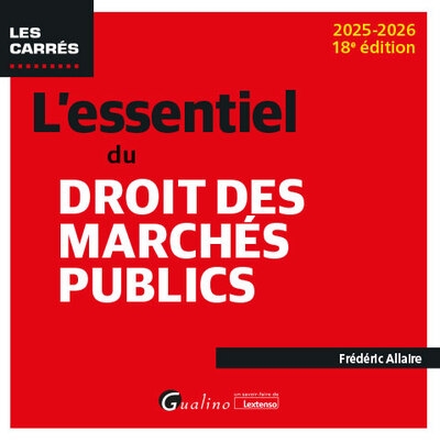 L'essentiel du droit des marchés publics - Image principale