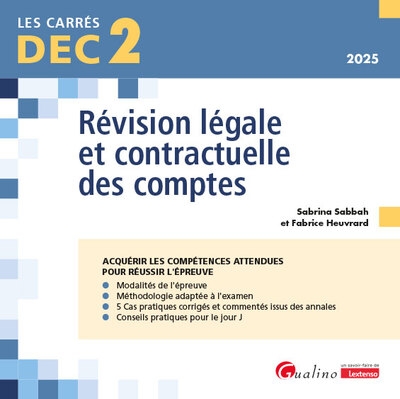 Dec 2 - révision légale et contractuelle des comptes - Image principale