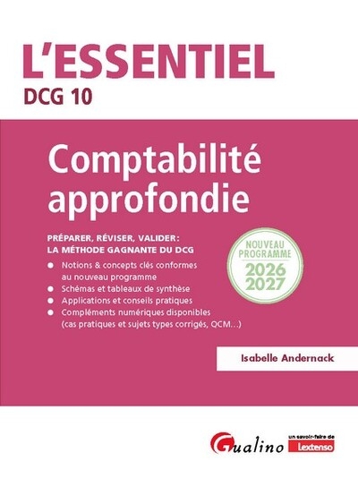 Dcg 10 - comptabilité approfondie - Image principale
