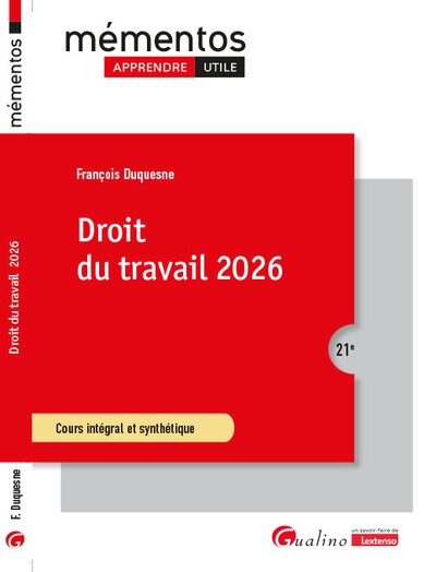 Droit du travail 2026 - Image principale
