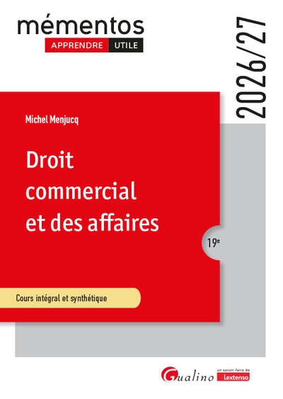Droit commercial et des affaires - Image principale