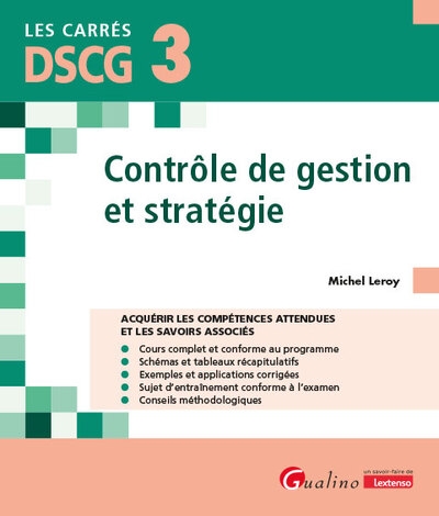 Dscg 3 - contrôle de gestion et stratégie - Image principale