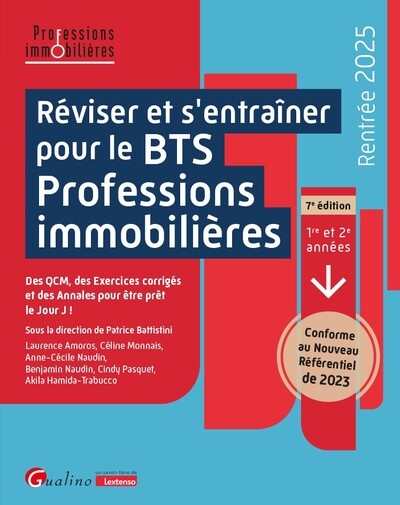 Réviser et s'entraîner pour le bts professions immobilières - Image principale