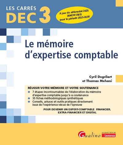 Dec 3 - le mémoire d'expertise comptable - Image principale