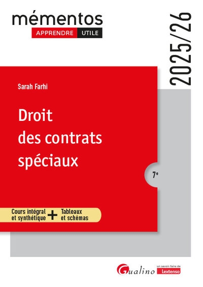 Droit des contrats spéciaux - Image principale