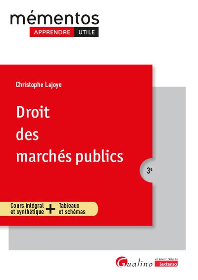 Droit des marchés publics - Image principale