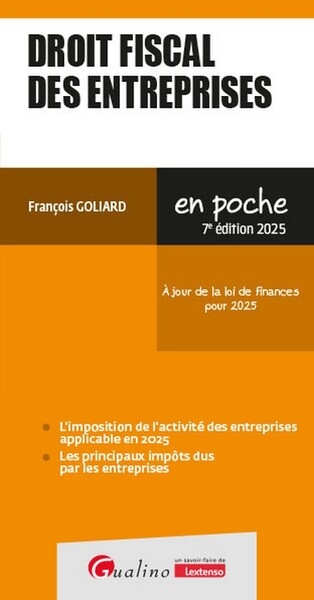 Droit fiscal des entreprises - Image principale