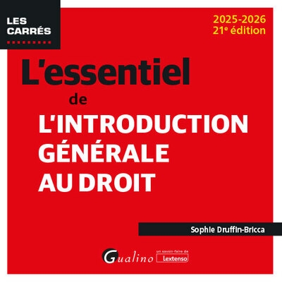 L'essentiel de l'introduction générale au droit - Image principale