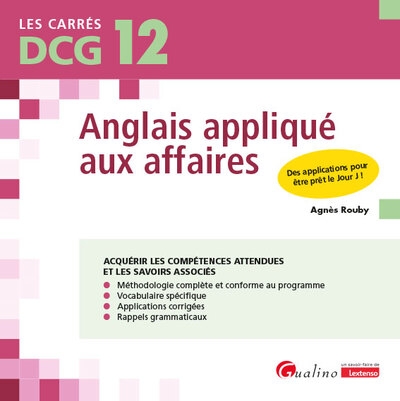 Dcg 12 anglais appliqué aux affaires - Image principale