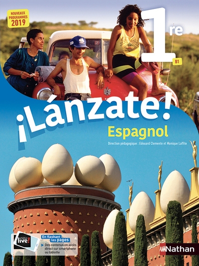 Ilanzate ! espagnol 1re b1 manuel 2019 - Image principale