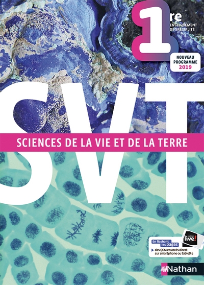 Sciences de la vie et de la terre 1re - manuel 2019 - Image principale