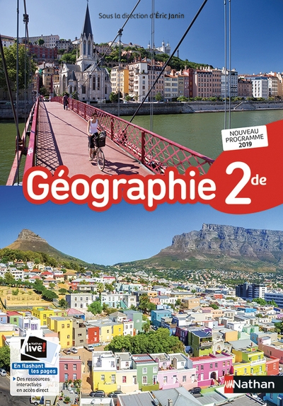 Géographie 2de manuel 2019 - Image principale