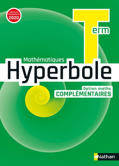 Hyperbole term - option maths complémentaires - manuel 2020 - Image principale