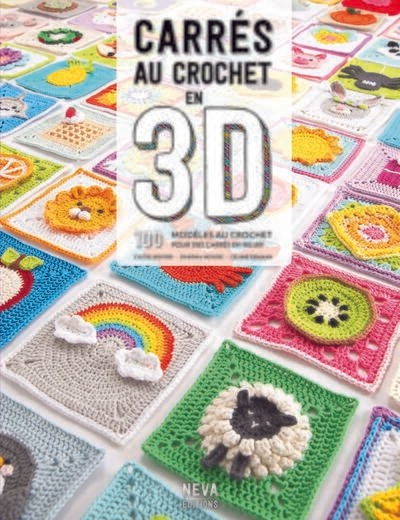 Carrés au crochet en 3d - Image principale