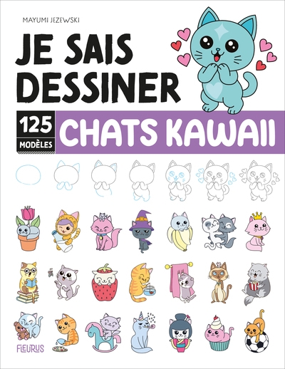 Chats kawaii. 125 modèles - Image principale