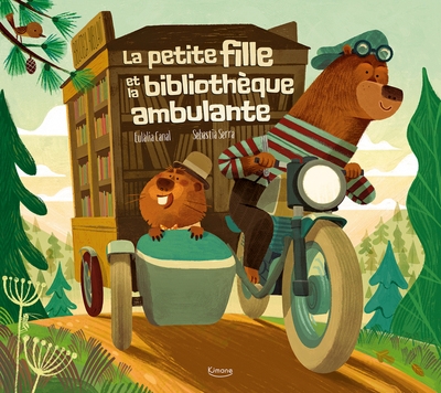La petite fille et la bibliothèque ambulante - Image principale