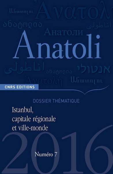 Anatoli 7 - istanbul, capitale régionale et ville-monde - Image principale