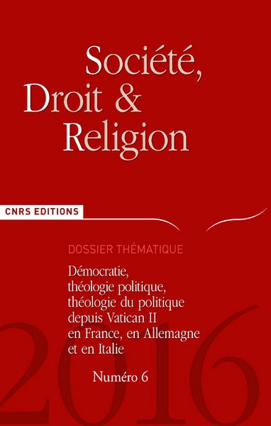 Société droit et religion n° 6 - démocrate, théologie politique depuis vatican ii - Image principale