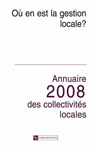 Annuaire des collectivités locales 2008 - Image principale