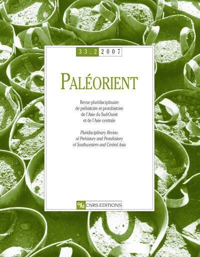 Paleorient 33.2 - Image principale