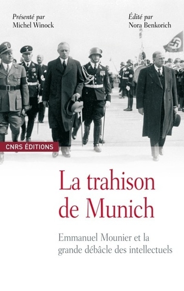 La trahison de munich. emmanuel mounier et la grande débâcle des intellectuels - Image principale